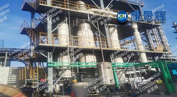 A 10t/h MVR system for evaporation