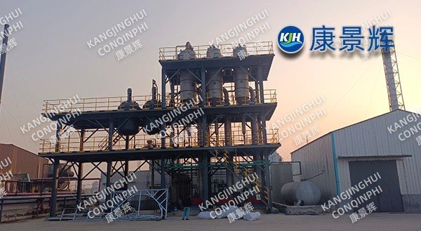 3t/h three-effect evaporator & crystallizer for mixed salts in a pharmaceutical compan