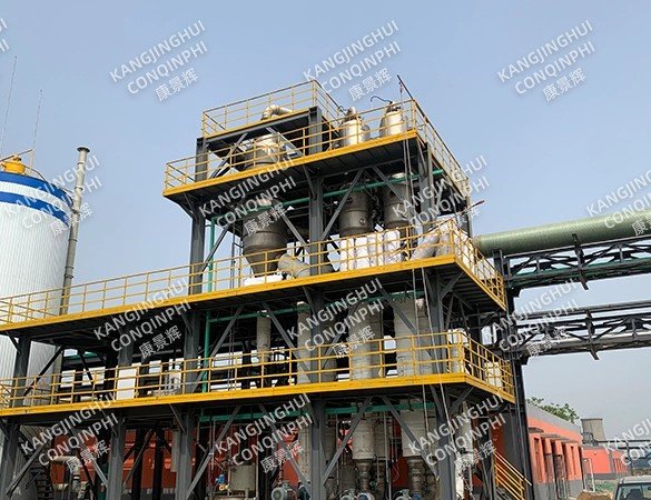 A pharmaceutical factory's 5t/h triple-effect evaporator for pharmaceutical wastewater