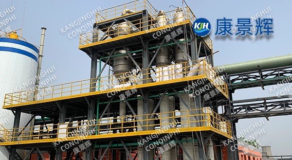 5t/h three-effect evaporator for pharmaceutical wastewater in a pharmaceutical factory