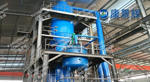 A 120 t/d MVR evaporation crystallization system for lithium carbonate processing