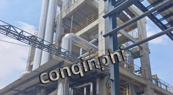 Sodium chloride and sodium sulfate single-effect evaporators