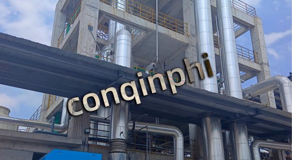 Sodium chloride and sodium sulfate single-effect evaporators