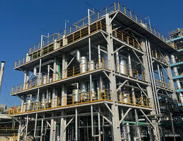 5t/h triple-effect evaporator for sodium chloride wastewater