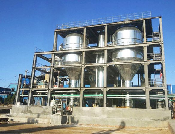 1200t/d Sodium Sulfate Double-Effect Plate MVR Evaporator