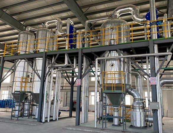 8m³/h fermentation broth concentration + dual-effect organic product recovery system