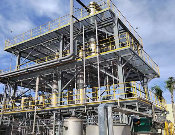 MVR forced circulation evaporator