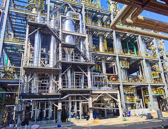 6t/h Acetic Acid Concentration and Phosphorus Removal Tri-Effect Zero Discharge System