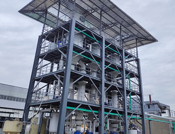 5t/h silica wastewater Multiple-Effect Evaporator