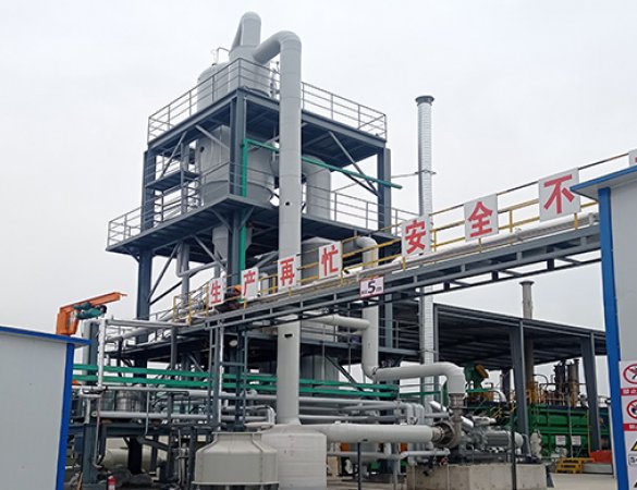 5t/h drilling wastewater sodium chloride MVR evaporator