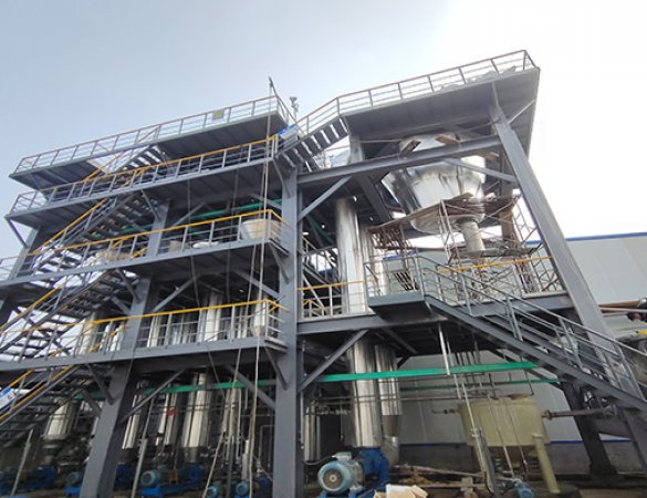 6.5t/h Magnesium Sulfate Triple-Effect Evaporation Continuous Cooling Crystallization System