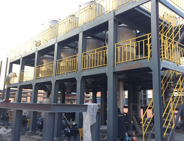 500t/d Rubber additive M water Double quadruple effect evaporator