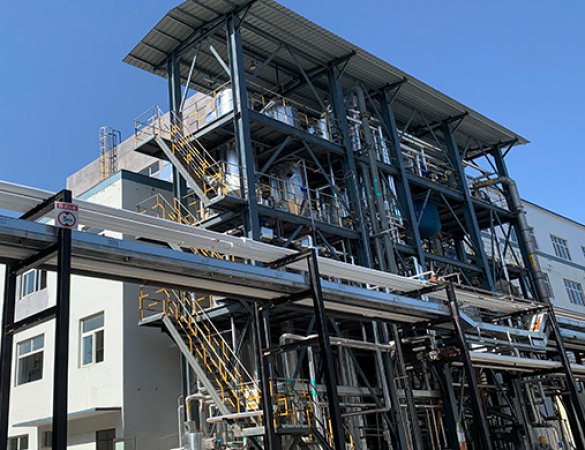 3.5t/h Low-temperature mixed salt triple-effect treatment + mother liquor post-treatment