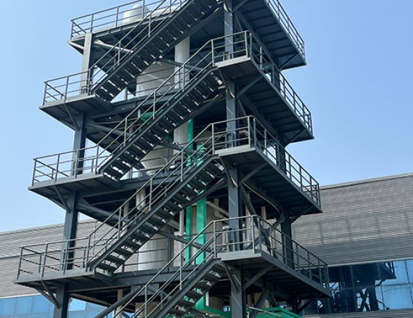 5t/h MVR forced circulation evaporator