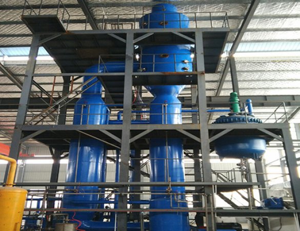Sodium chloride single-effect evaporator
