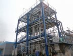 Sodium chloride double-effect evaporator