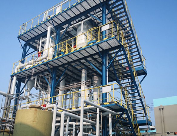 6t/h double-effect evaporator