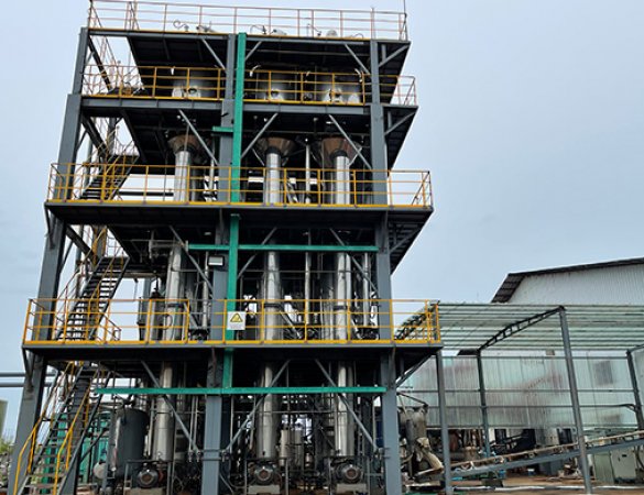 5t/h Triple-Effect Evaporation Crystallization System for Production Upgrade