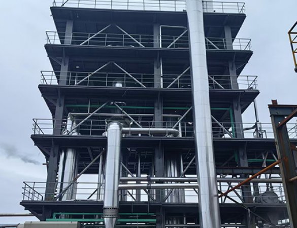 Ammonium sulfate dual-effect MVR evaporation crystallization equipment