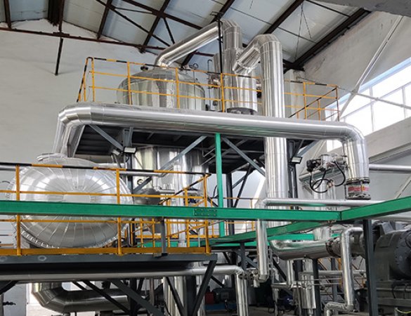 100t/d Calcium chloride MVR evaporation and concentration system