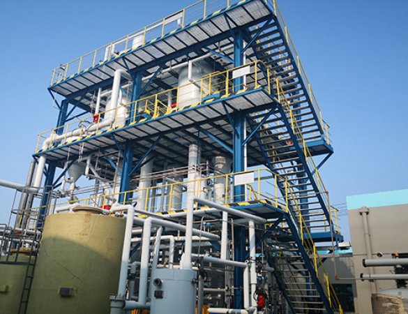 6t/h Sodium Sulfate Double-Effect Evaporation Crystallization System