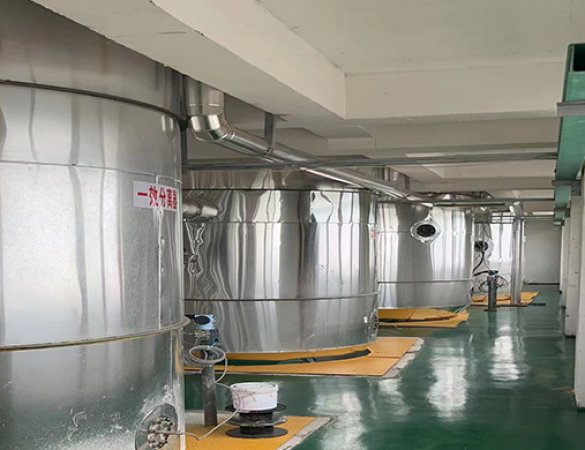 30t/h Sodium hydroxide dilute alkali solution concentration four-effect evaporation system