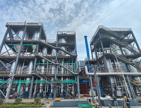 10t/h Ammonium chloride and ammonium sulfate MVR evaporation crystallization system