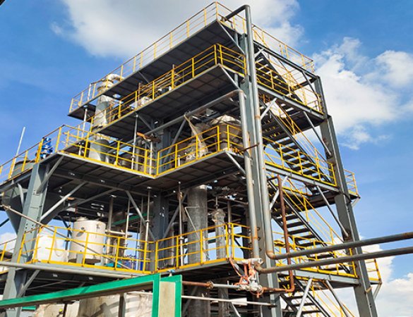 5t/h High COD and high salinity wastewater evaporator