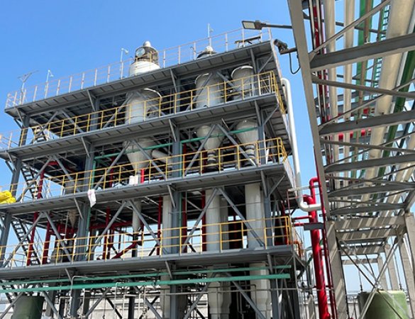 8.5t/h vapor recompression evaporator