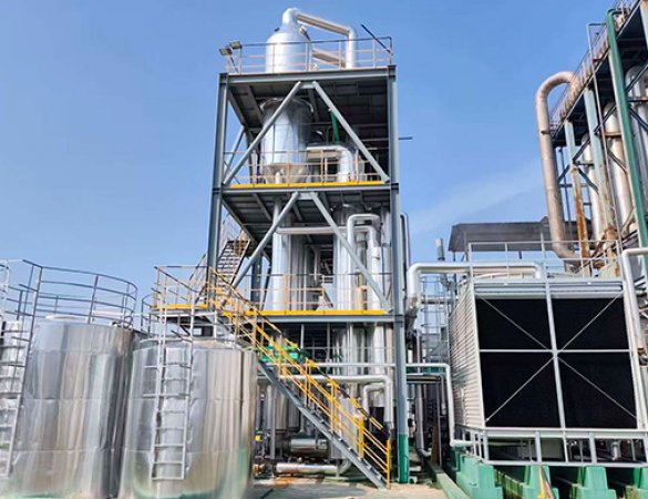 10t/h Mixed salt triple-effect vacuum evaporator