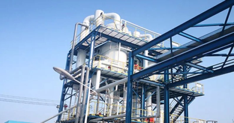 Sodium sulfate double-effect evaporator