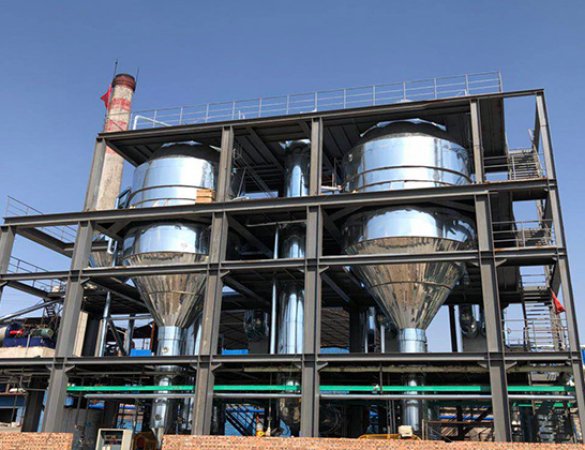 Multistage MVR evaporators