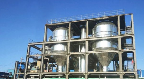 Plate MVR double-effect evaporator