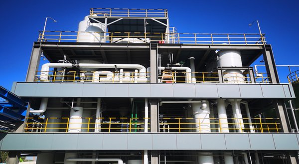 triple-effect evaporator