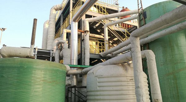 triple-effect evaporator