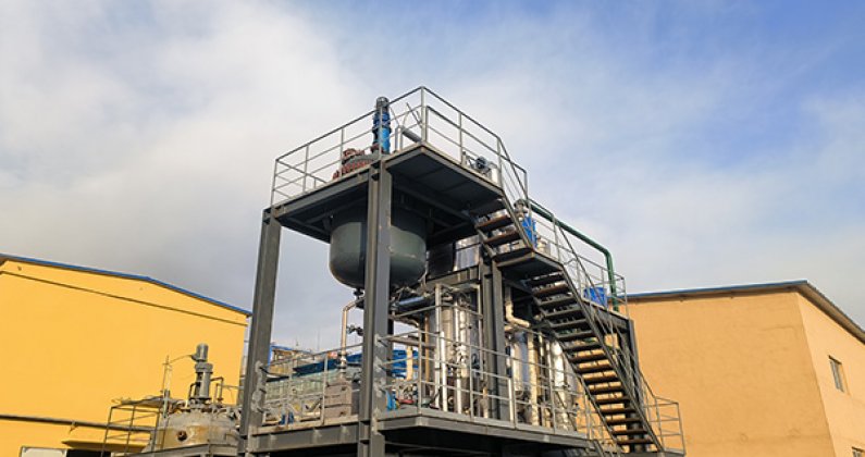triple-effect evaporator