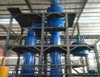 Sodium nitrate single-effect evaporator