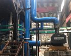 Sodium nitrate single-effect evaporator