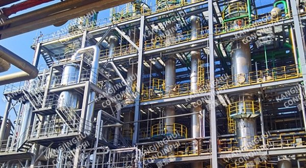 6t/h Acetic Acid Concentration and Phosphorus Removal Triple-Effect Evaporation System for Phosphorus-Containing Wastewater