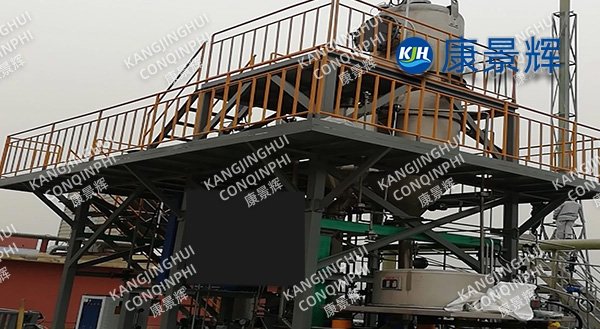 0.5t/h biopharmaceutical MVR evaporation crystallization system stainless steel unit