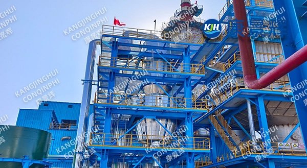 Petrochemical wastewater zero discharge evaporation system