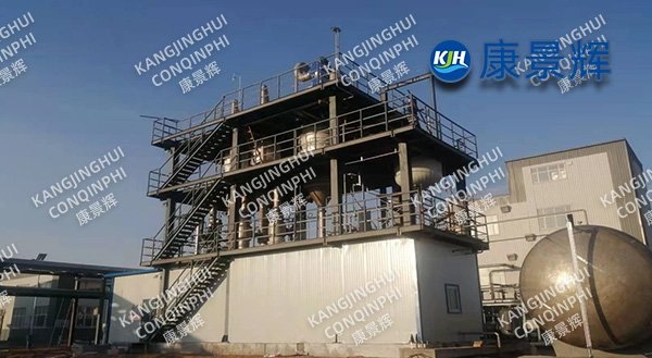 100 T/D triple-effect evaporative crystallization system