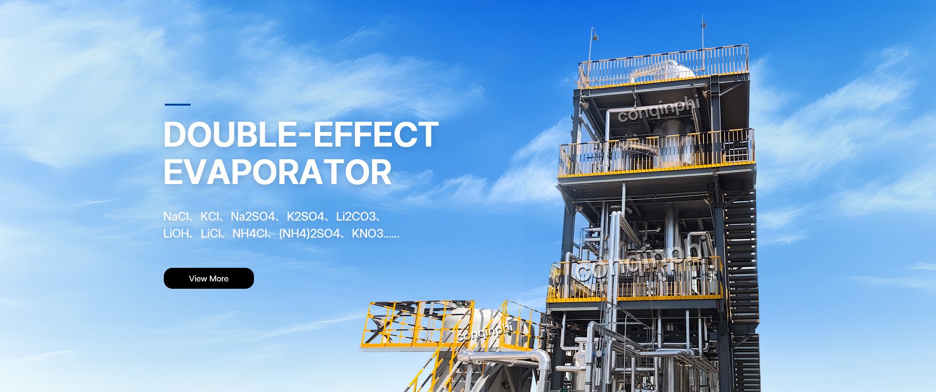 Double-Effect Evaporator-conqinphi