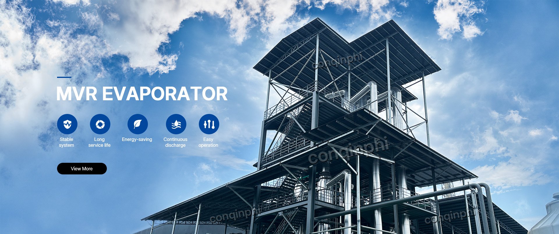 MVR Evaporator- Conqinphi