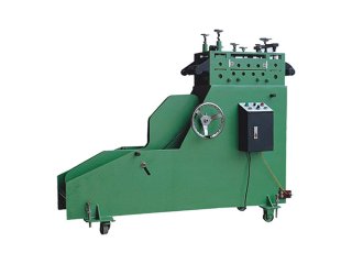 compact coil processing machine