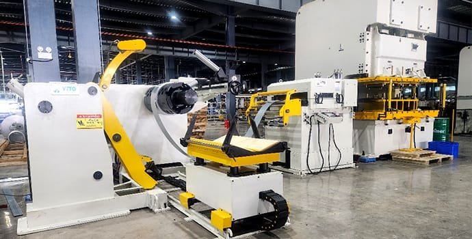 适用于家用和电动工具冲压的卷材进给解决方案。