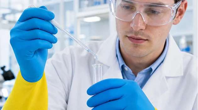 Yellow & Blue: The Chemical Glove Color Combination That Means Serious Protection