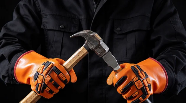 TPR + PVC Impact-Resistant Gloves: When Your Hands Need Armor, Not Just a Barrier