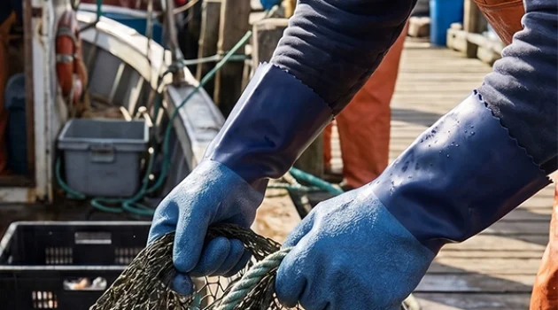 Professional Fisheries & Wet-Work Protection: The Ultimate 3-in-1 Mixed Coating Glove