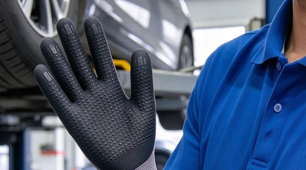 Breathable Knitted Nitrile Dot Gloves: The Perfect Balance of Dexterity, Grip, and Comfort